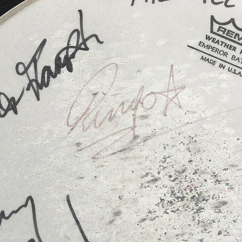 RINGO STARR & THE ALL STARR BAND * JSA LOA * Hand-Signed Remo Drumhead Autograph