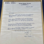 JOHN F KENNEDY * JSA LOA * Authentic Senate Autograph Letter Signed * JFK