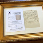 KING GEORGE III * BAS LOA * Revolutionary War Date Autograph Letter Signed