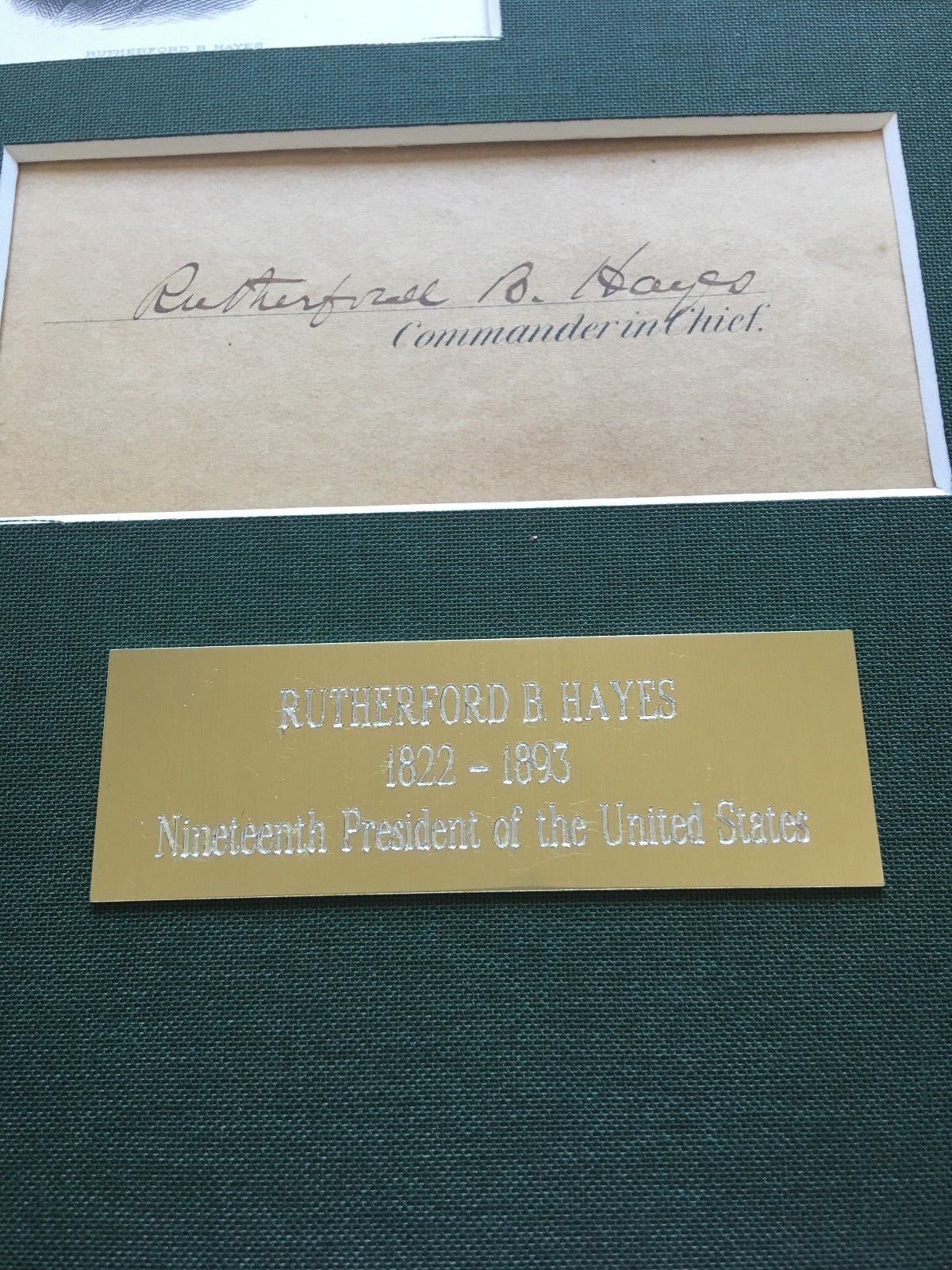 RUTHERFORD B. HAYES * PSA/DNA * Scarce Full Autograph Signed ** as PRESIDENT **