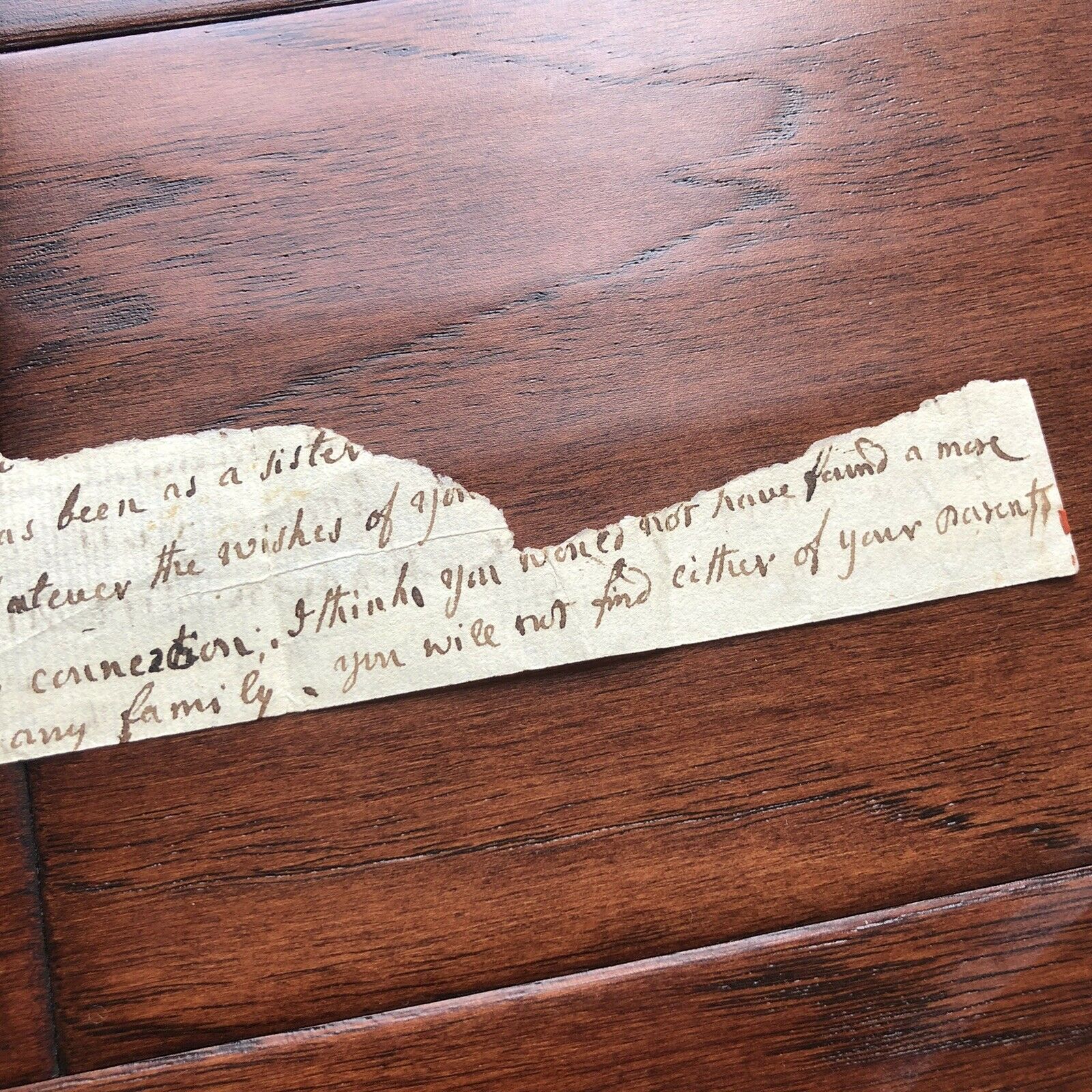 ABIGAIL ADAMS * JSA LOA * Partial Autograph Letter Signed * To John Quincy Adams