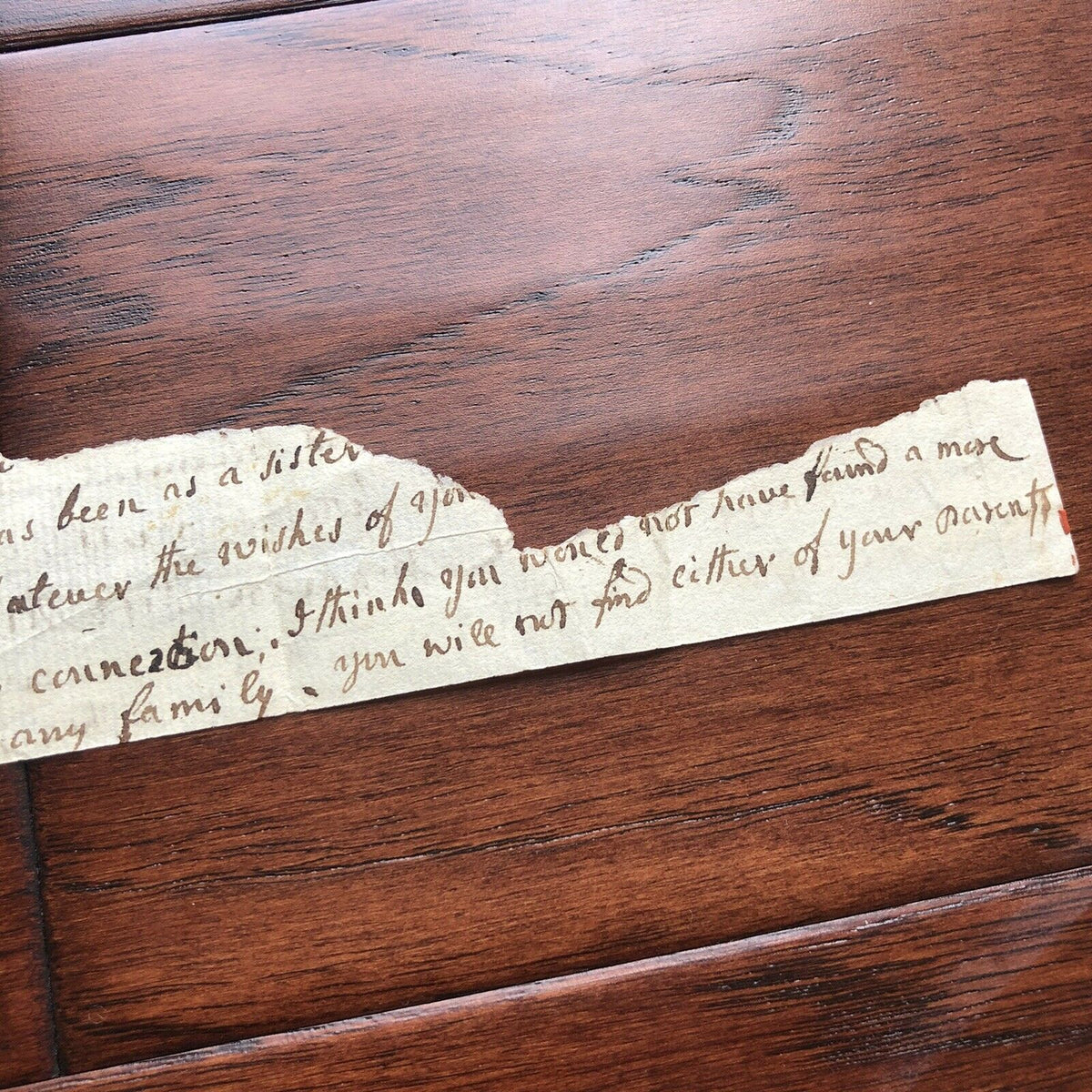 ABIGAIL ADAMS * JSA LOA * Partial Autograph Letter Signed * To John Quincy Adams