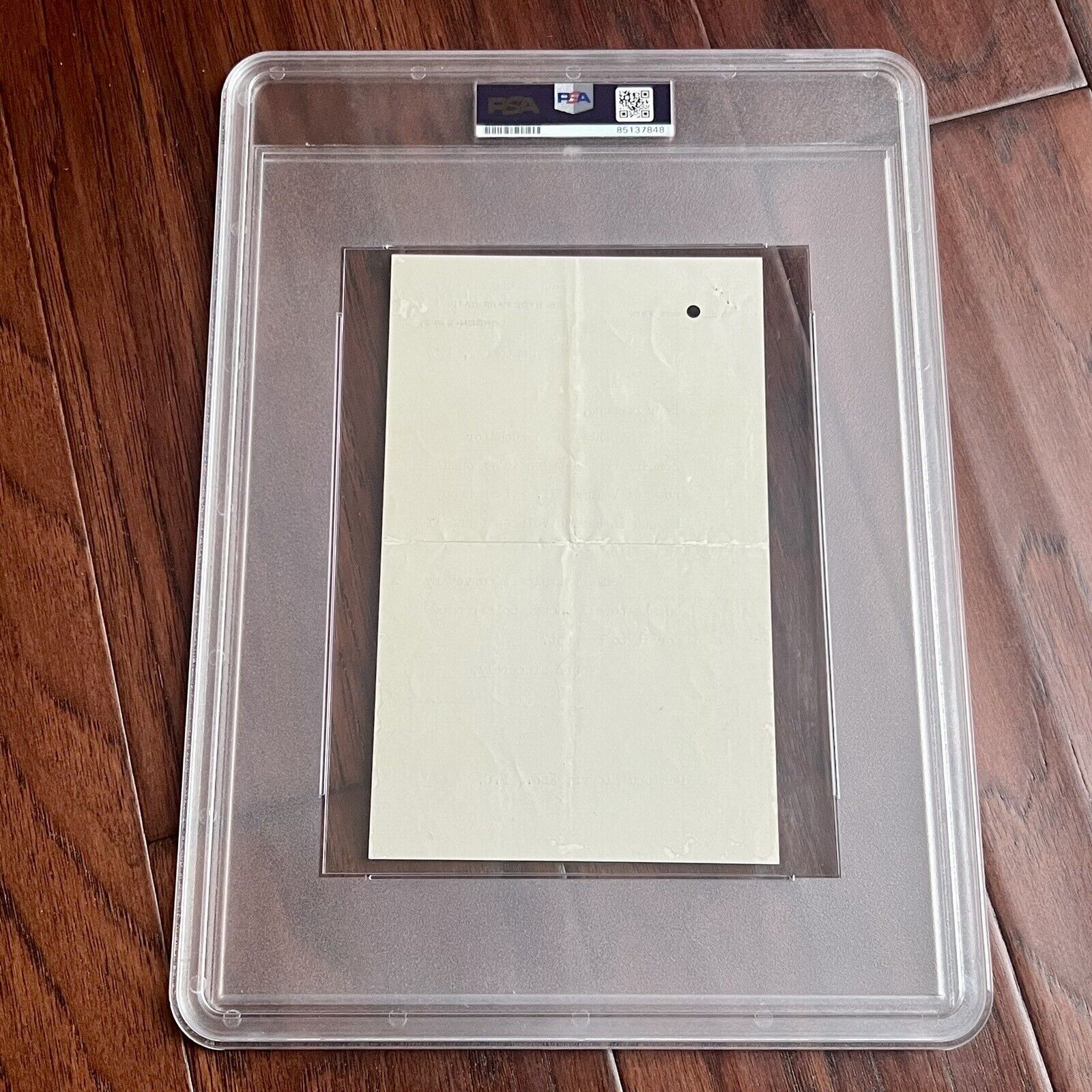 WINSTON S CHURCHILL * PSA Slab * Autograph Letter Re: His Book on Britain Signed