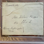 FLORENCE NIGHTINGALE * PSA/DNA * AUTOGRAPH Envelope SIGNED * To Red Cross Member