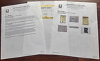 WILLIAM McKINLEY * Life Insurance Policy President Nominee * 2x SIGNED AUTOGRAPH