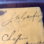JAMES A. GARFIELD * PSA/DNA Slabbed * Autograph Envelope Signed * President
