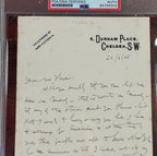 BRAM STOKER * PSA/DNA * "Dracula" Author Autograph Letter SIGNED to Publisher