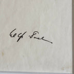 JOHN F. KENNEDY * JSA LOA * Twice 2x Signed Letter With Handwritten Postscript