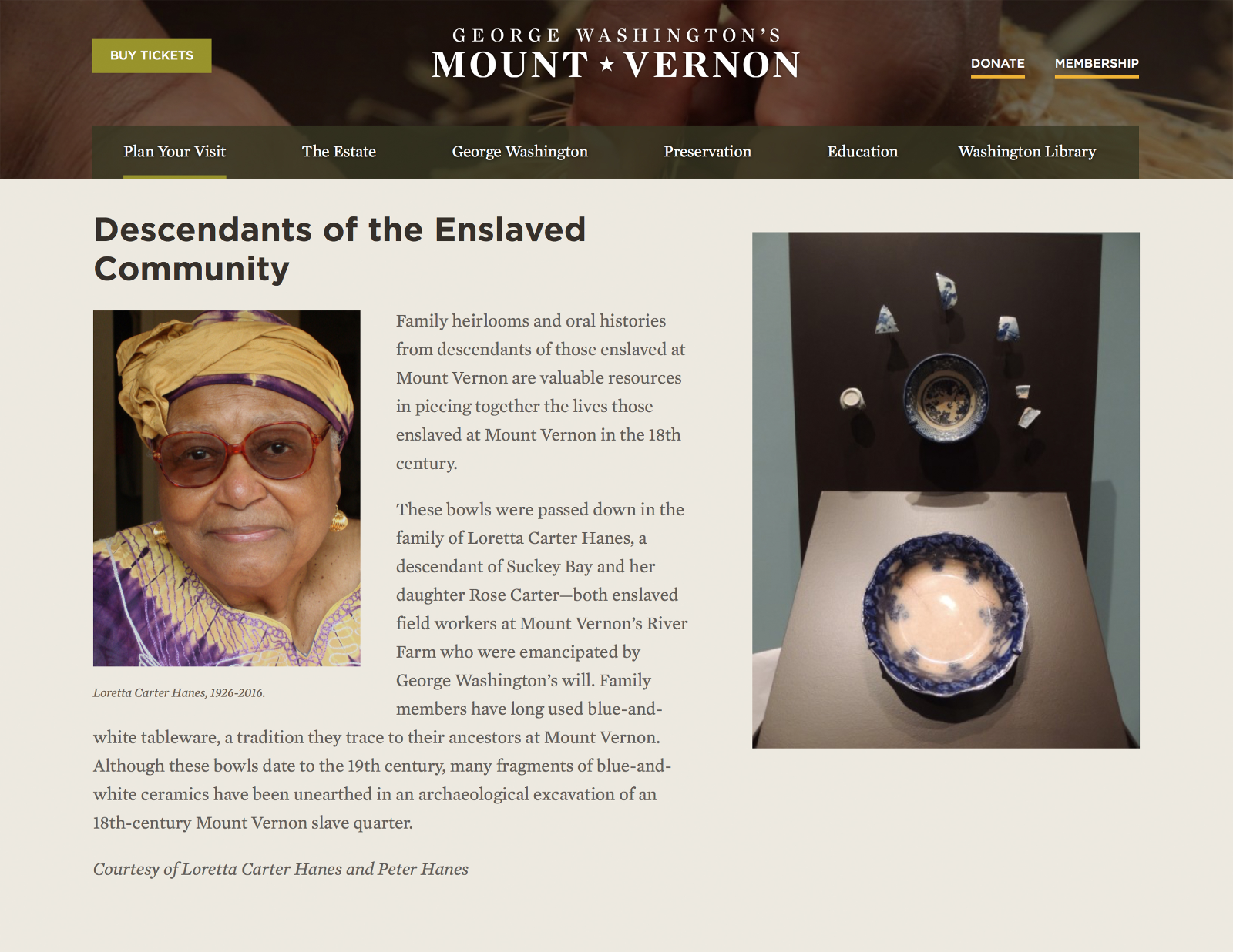GEORGE WASHINGTON * Personally Owned & Used MOUNT VERNON Guglet Vase From SLAVE
