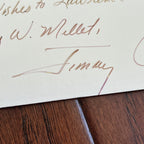 JIMMY CARTER * JSA * Full Signature On Portrait Photograph Signed Autograph