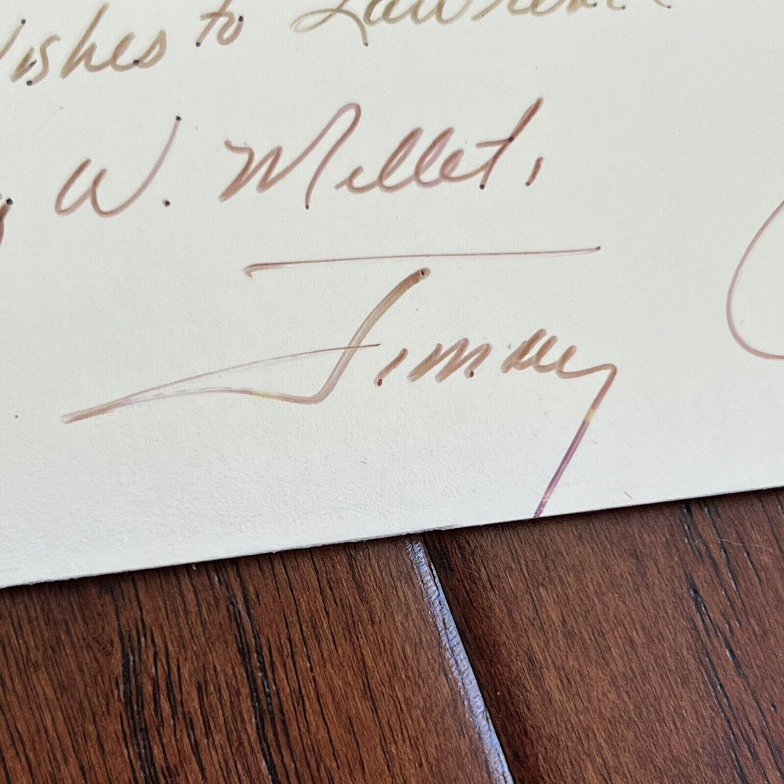 JIMMY CARTER * JSA * Full Signature On Portrait Photograph Signed Autograph