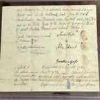 JOHN ADAMS * PSA/DNA * Handwritten Autograph Document Mentions George III Signed
