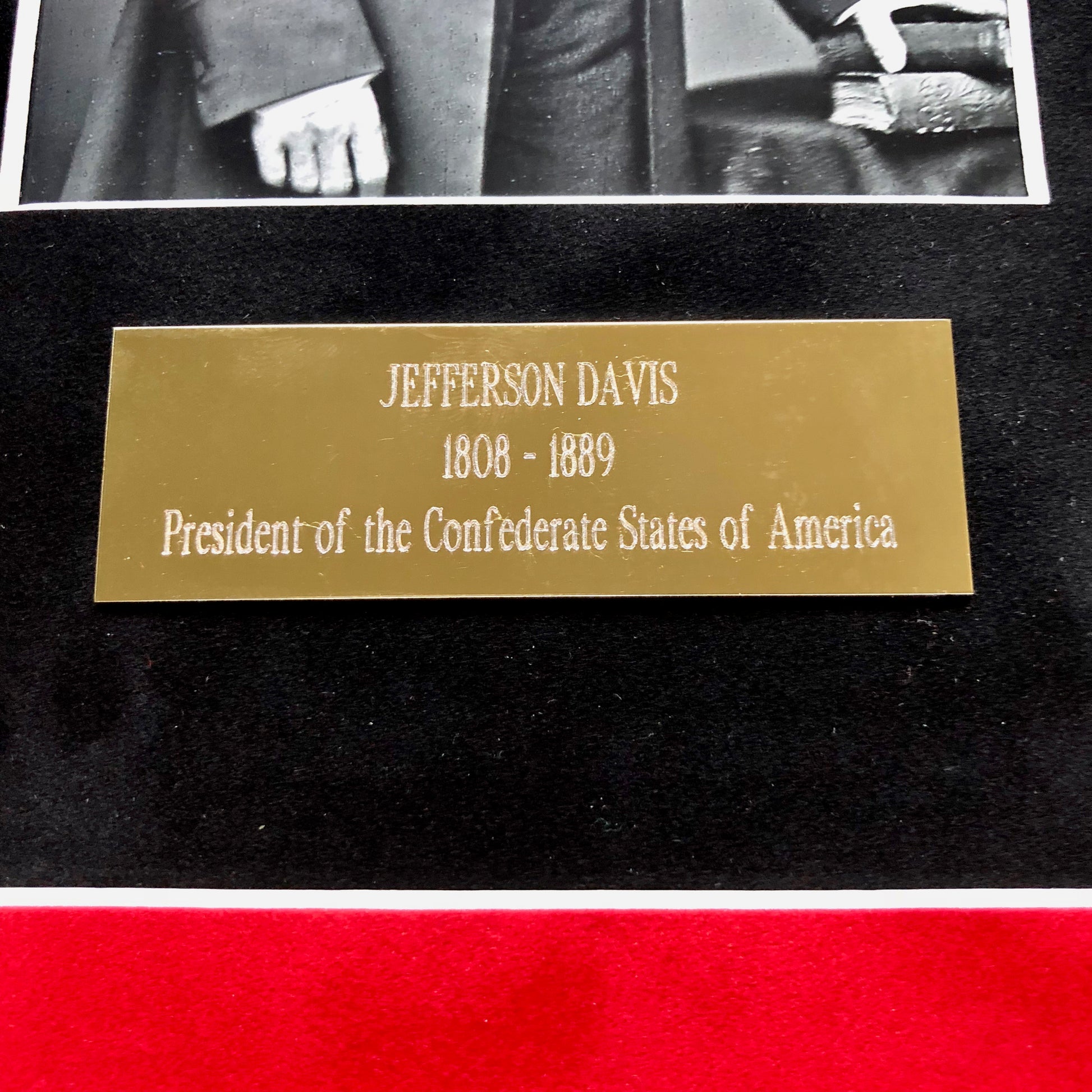 JEFFERSON DAVIS * "Sovereignty of the States" * AUTOGRAPH Letter Signed *