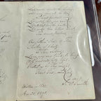 SAMUEL FRANCIS SMITH *Beckett BAS * America / My Country 'Tis of Thee AUTOGRAPH