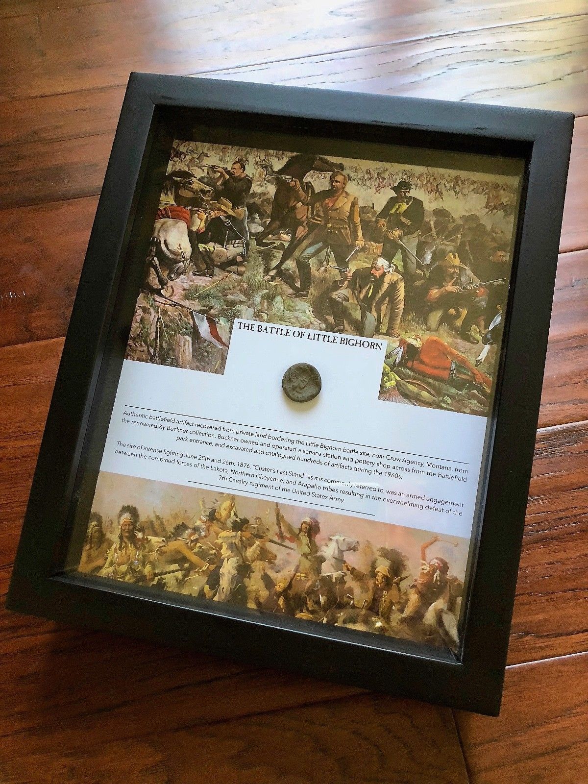 CUSTER'S LAST STAND * Original Battlefield Dug Artifact * LITTLE BIGHORN * COA