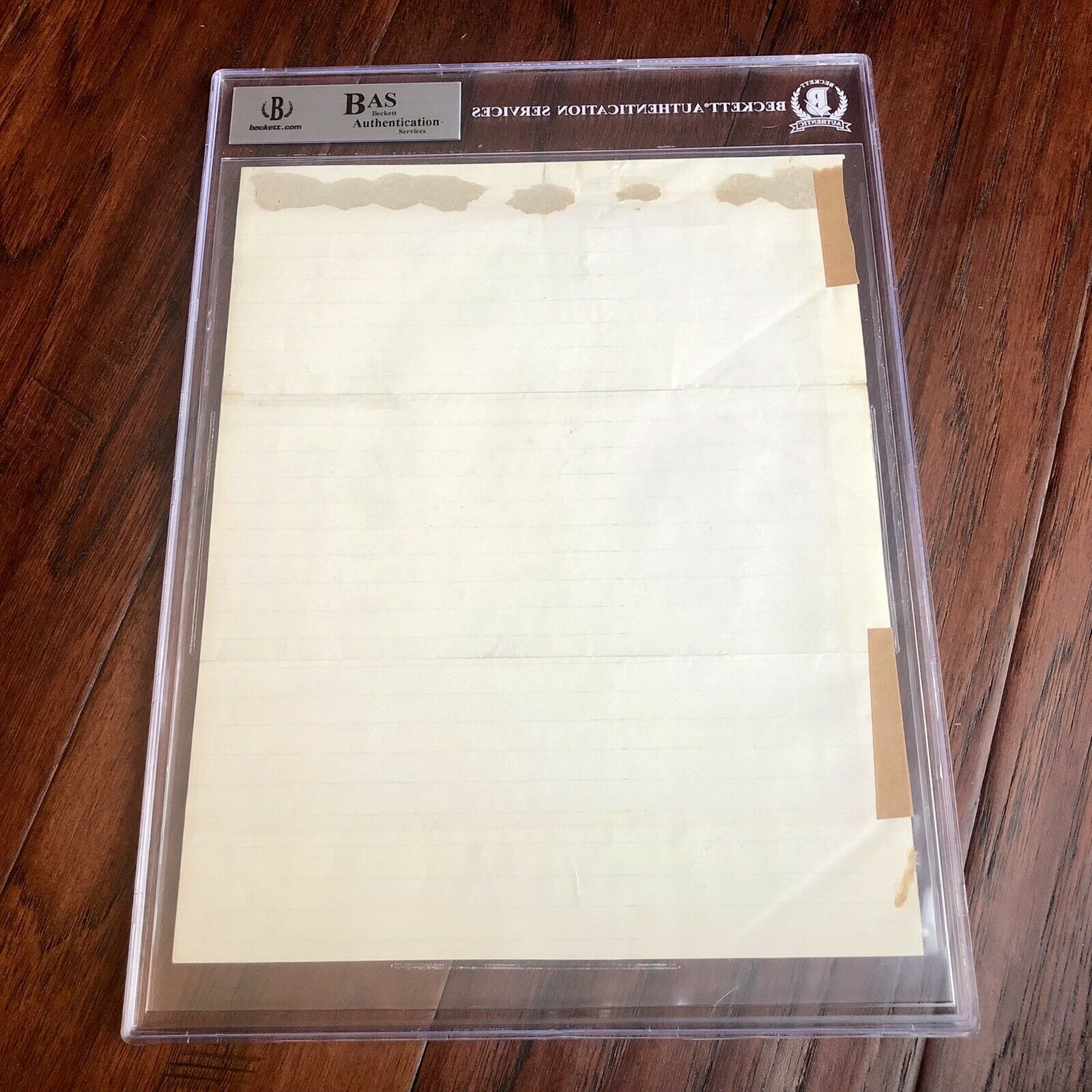 J.E.B. STUART * Beckett BAS * Handwritten Autograph Letter Signed * Confederate