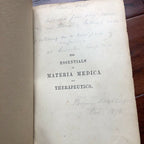 FLORENCE NIGHTINGALE * JSA * Autograph Medical Book Signed to Shipwreck Nurse *