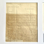 JOHN QUINCY ADAMS * Autograph Letter Re Fathers Biography & Van Buren Signed JSA