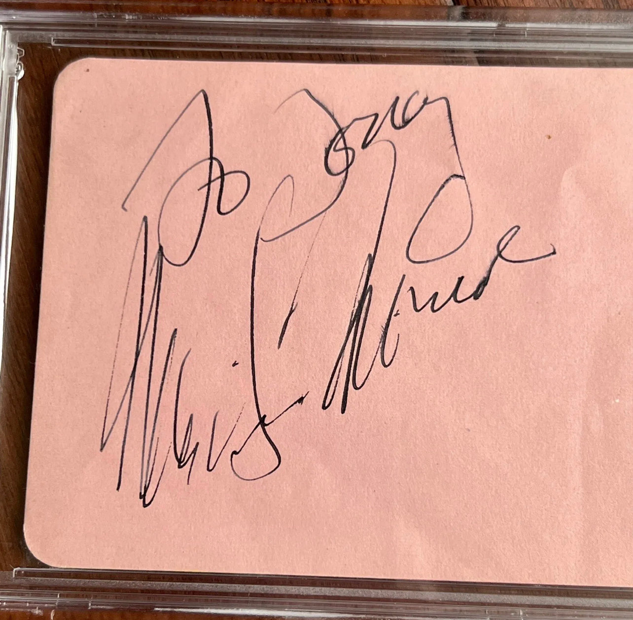 MARILYN MONROE * PSA/DNA * Authentic AUTOGRAPH Album Page SIGNED * Signature