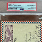 AMELIA EARHART * PSA/DNA * Autograph D.C. AERO CLUB Cover Signed * 1930 Records