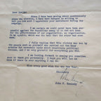 JOHN F KENNEDY * JSA LOA * Authentic Senate Autograph Letter Signed * JFK