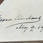 GROVER CLEVELAND * PSA/DNA Slabbed * AUTOGRAPH Cut Signature SIGNED * 1903