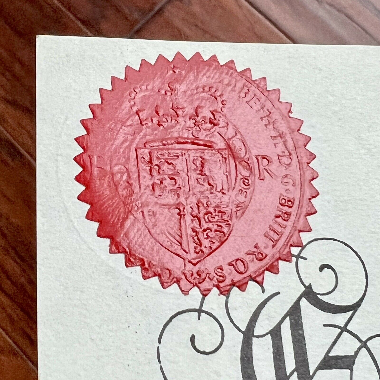 QUEEN ELIZABETH II * JSA LOA * Hand Signed Royal Pardon Document Autograph