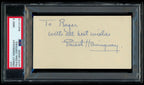 ERNEST HEMINGWAY * PSA/DNA Mint 9 * Hand Signed Autograph Card * Book Author