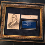 President JAMES BUCHANAN Scarce Cut Signature AUTOGRAPH SIGNED * Civil War
