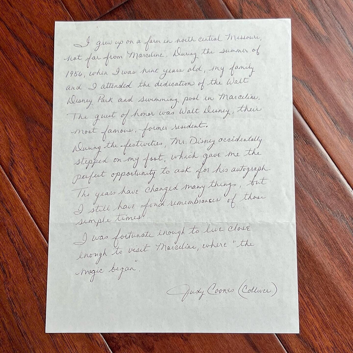 WALT DISNEY * PSA/DNA Slab * Autograph Album Page Signed Excellent Provenance-