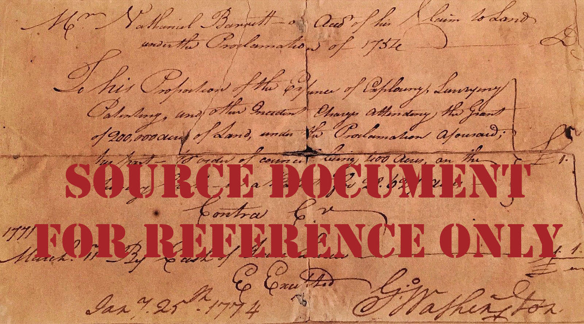 GEORGE WASHINGTON * PSA/DNA * 1774 Scarce Autograph Signed * President * General