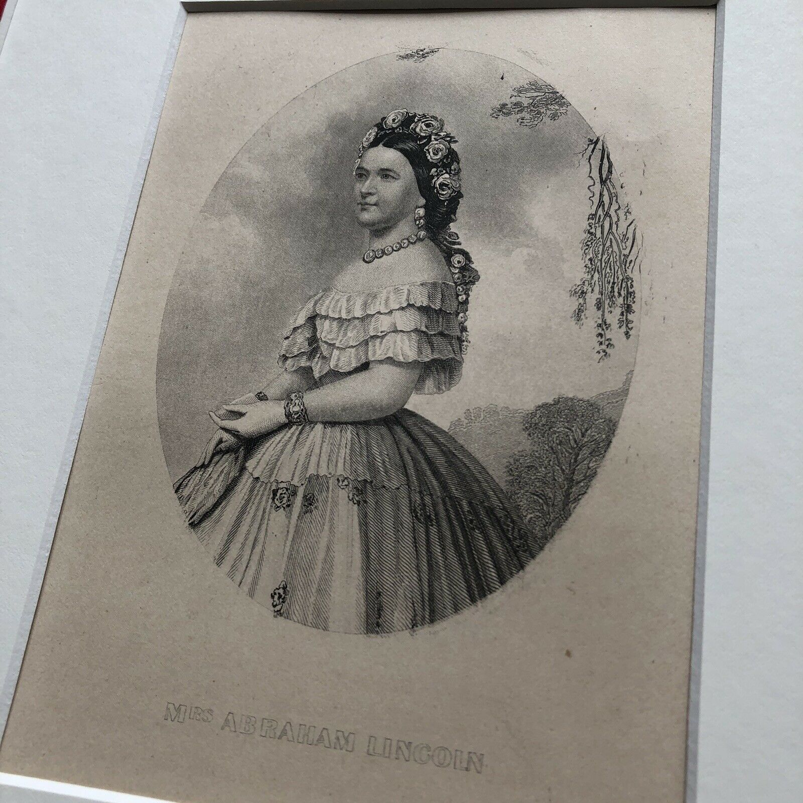 MARY TODD LINCOLN * BAS LOA * 1865 Executive Mansion Autograph Letter Signed *