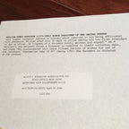 WILLIAM HENRY HARRISON * PSA/DNA * Rare AUTOGRAPH Whiskey Receipt SIGNED