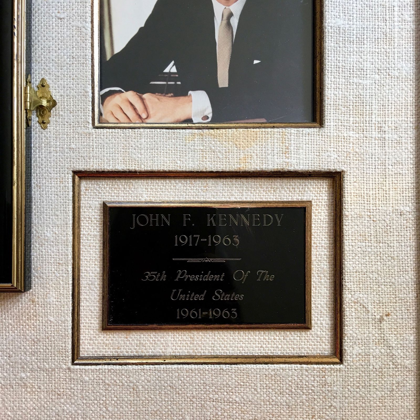 JOHN F KENNEDY * JSA COA * Authentic JFK AUTOGRAPH Signed Display * 1960