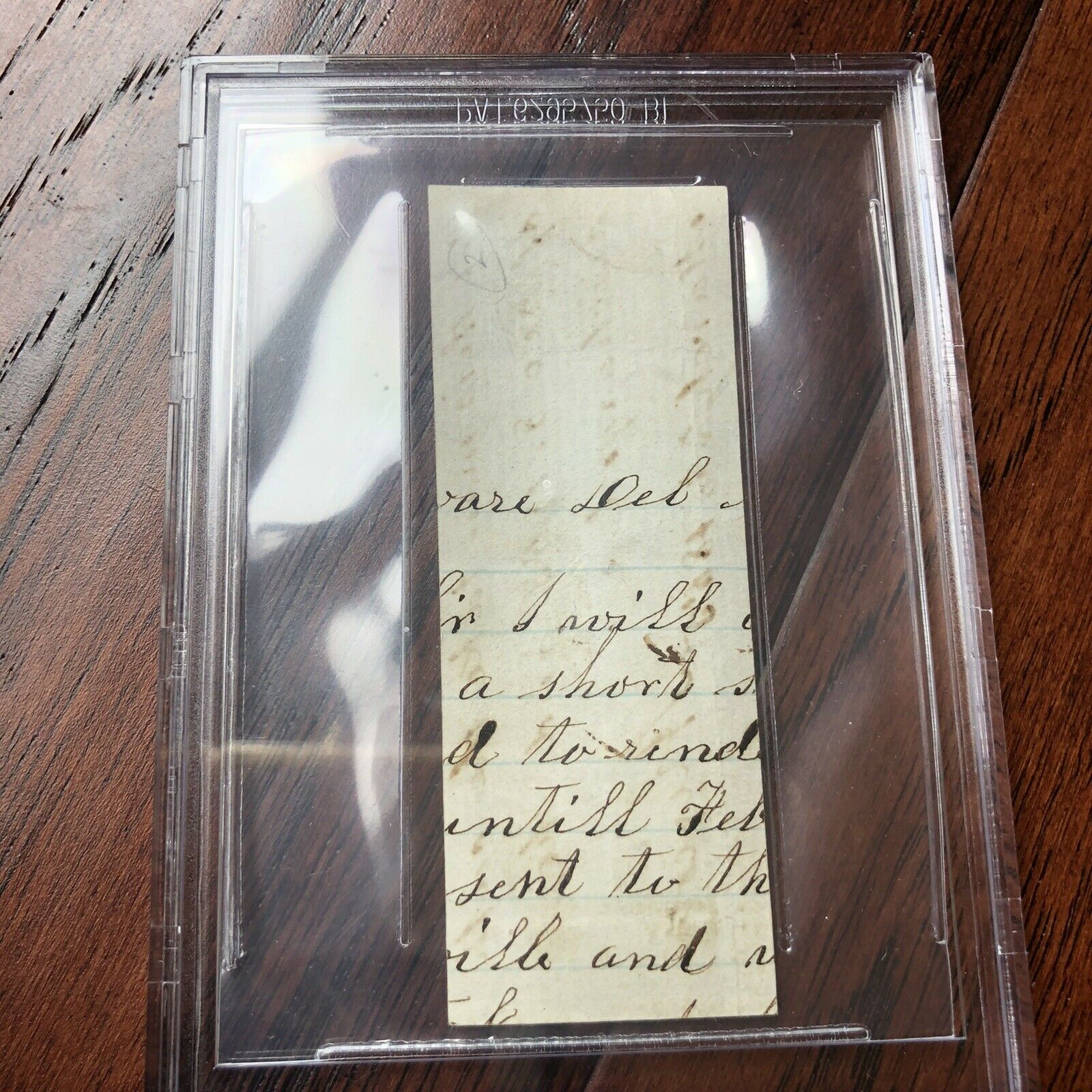 ABRAHAM LINCOLN * BAS JSA * Autograph AMNESTY Signed DAYS BEFORE ASSASSINATION