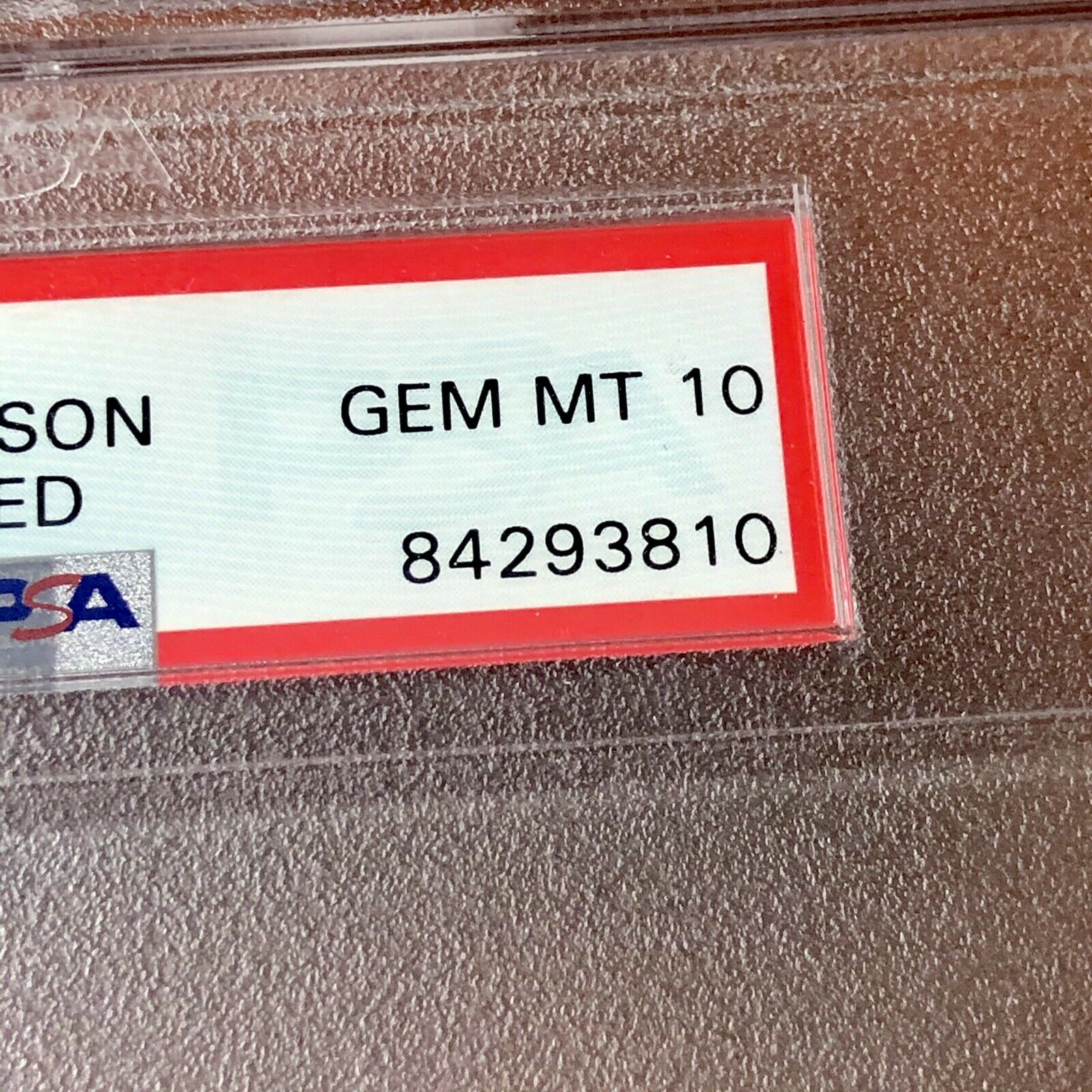 LYNDON B. JOHNSON * PSA/DNA Gem Mint 10 * Autograph Bookplate Signed President