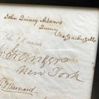 JOHN QUINCY ADAMS & MILLARD FILLMORE + Others * Hand Signed Autograph Pages *