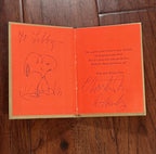 CHARLES M. SCHULZ * PSA/DNA * AUTOGRAPH Drawing SNOOPY Signed Sketch * Lucy Book