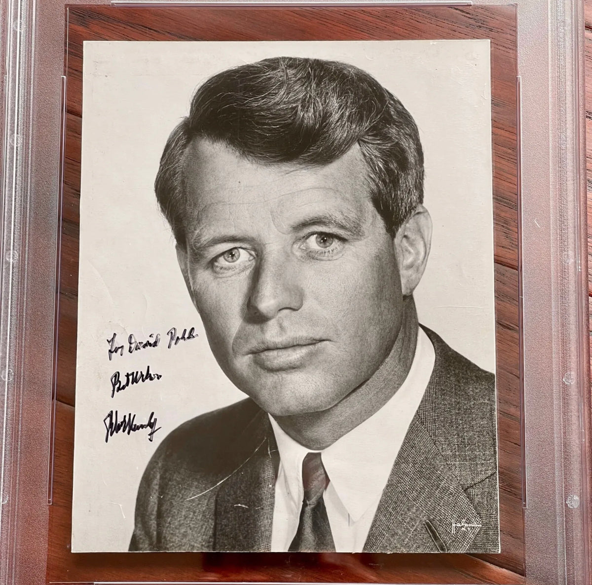 ROBERT F. KENNEDY * PSA * AUTOGRAPH Attorney General Photo SIGNED * RFK
