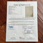 MAHATMA GANDHI * JSA * Autograph Handwritten Letter Signed Peace Negotiations