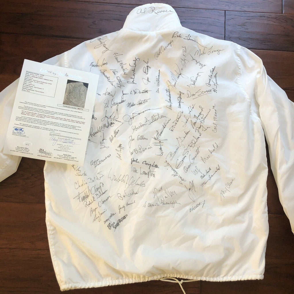 CHALLENGER STS-51L * JSA LOA * Autograph Crew Signed Jacket * 70 Astronauts