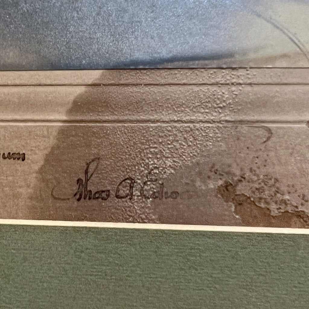 THOMAS EDISON * JSA LOA * Autograph Photo Signed on the Mat