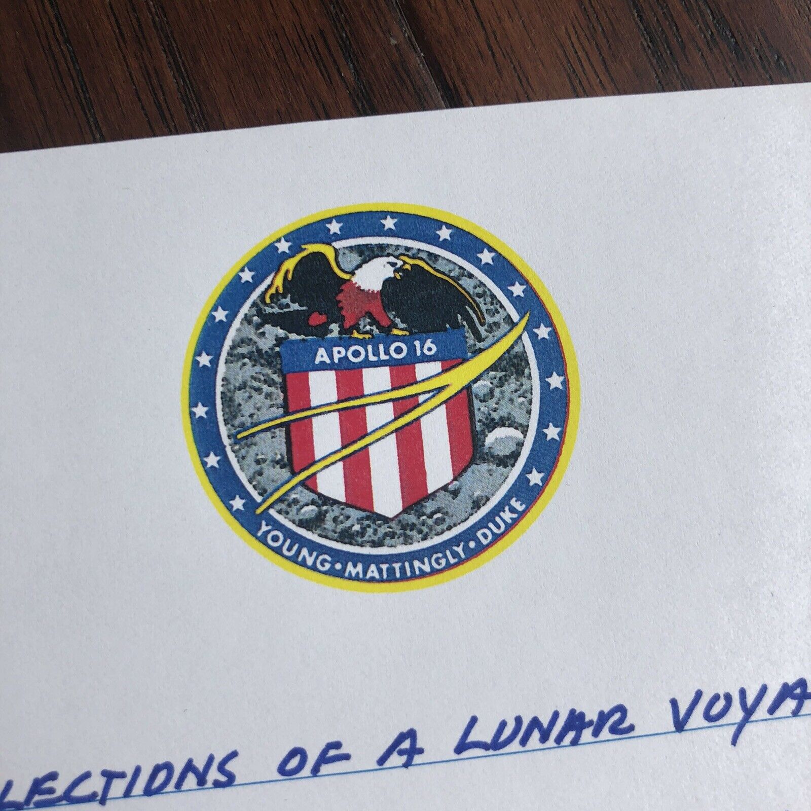 CHARLIE DUKE * JSA LOA * Lunar Voyager Autograph Letter Signed * Apollo 16