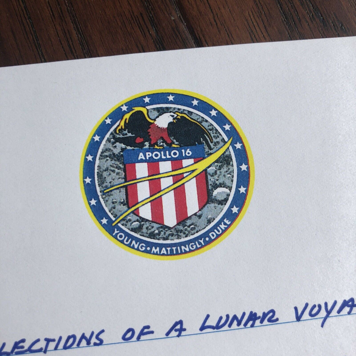 CHARLIE DUKE * JSA LOA * Lunar Voyager Autograph Letter Signed * Apollo 16