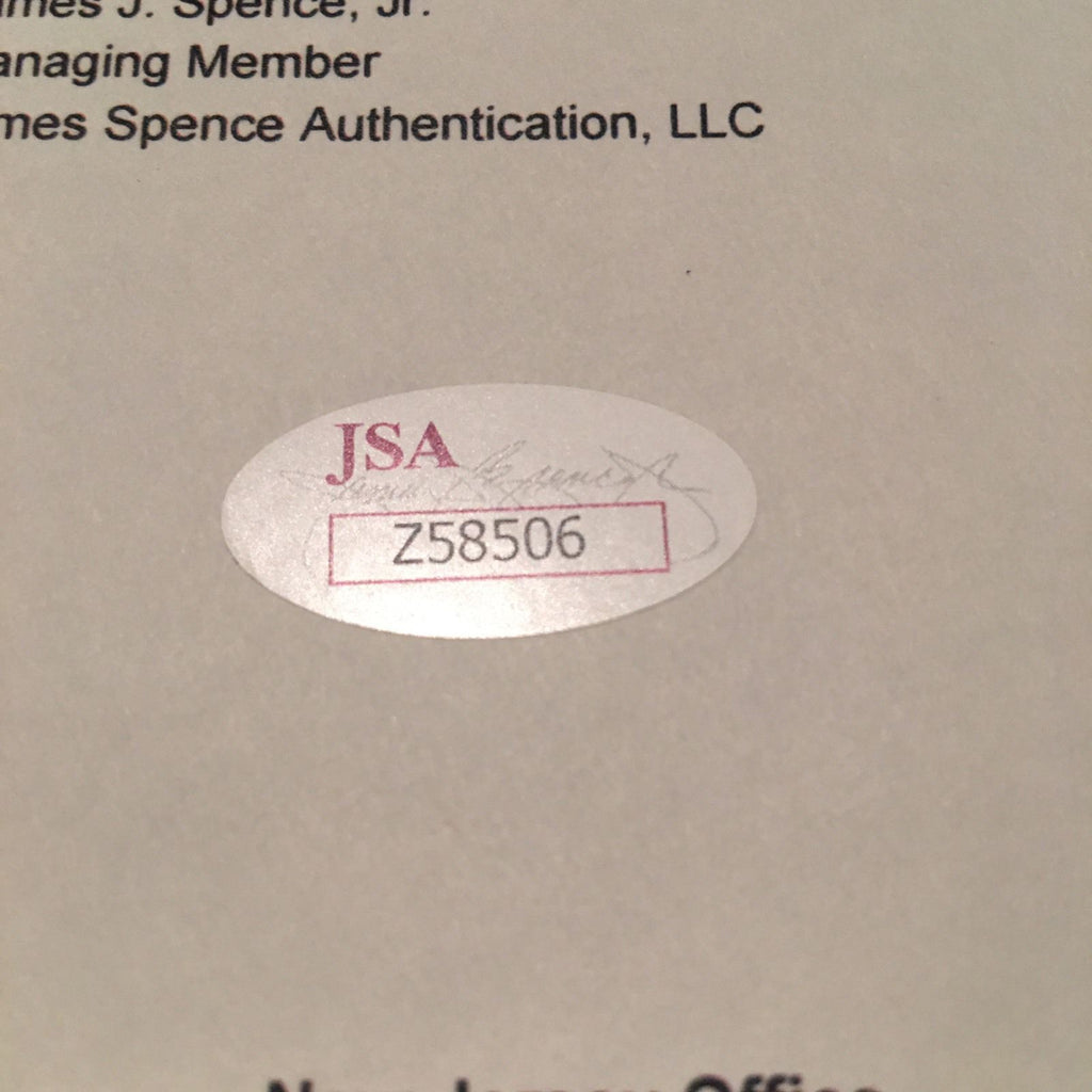 MARILYN MONROE * JSA COA * Authentic RARE AUTOGRAPH note SIGNED * Celebrity Icon