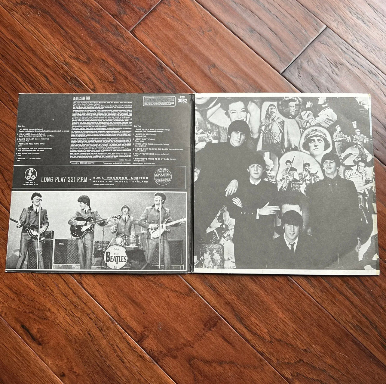 PAUL McCARTNEY * Beckett Autograph BEATLES FOR SALE LP Album Signed * Perry Cox