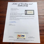 BABE RUTH * PSA/DNA * Mint 9 Graded Autograph Encapsulated Signed Slabbed Yankee