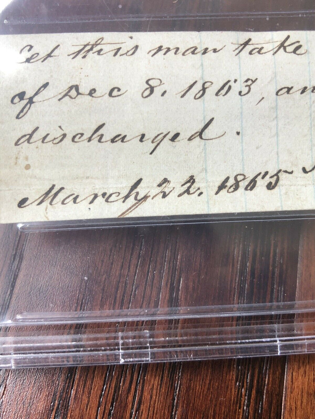 ABRAHAM LINCOLN * BAS JSA * Autograph AMNESTY Signed DAYS BEFORE ASSASSINATION