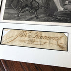 JOHN HANCOCK * PSA/DNA Charles Hamilton COA * BOLD AUTOGRAPH Signature * Signed