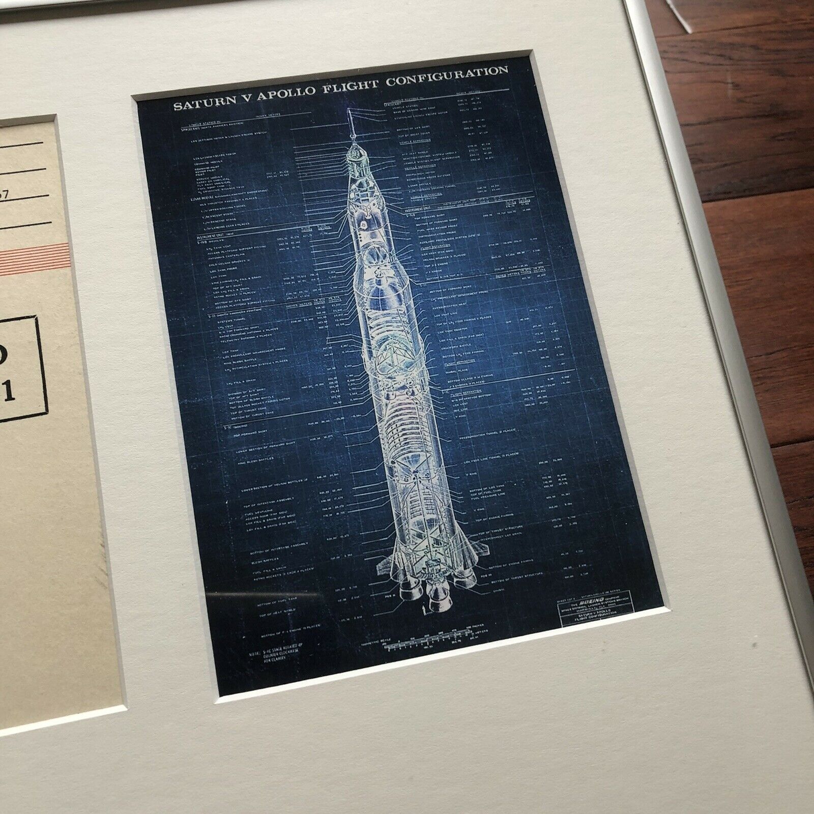 WERNHER VON BRAUN * BAS LOA * NASA Apollo 4 Signed Saturn V Launch Autograph *